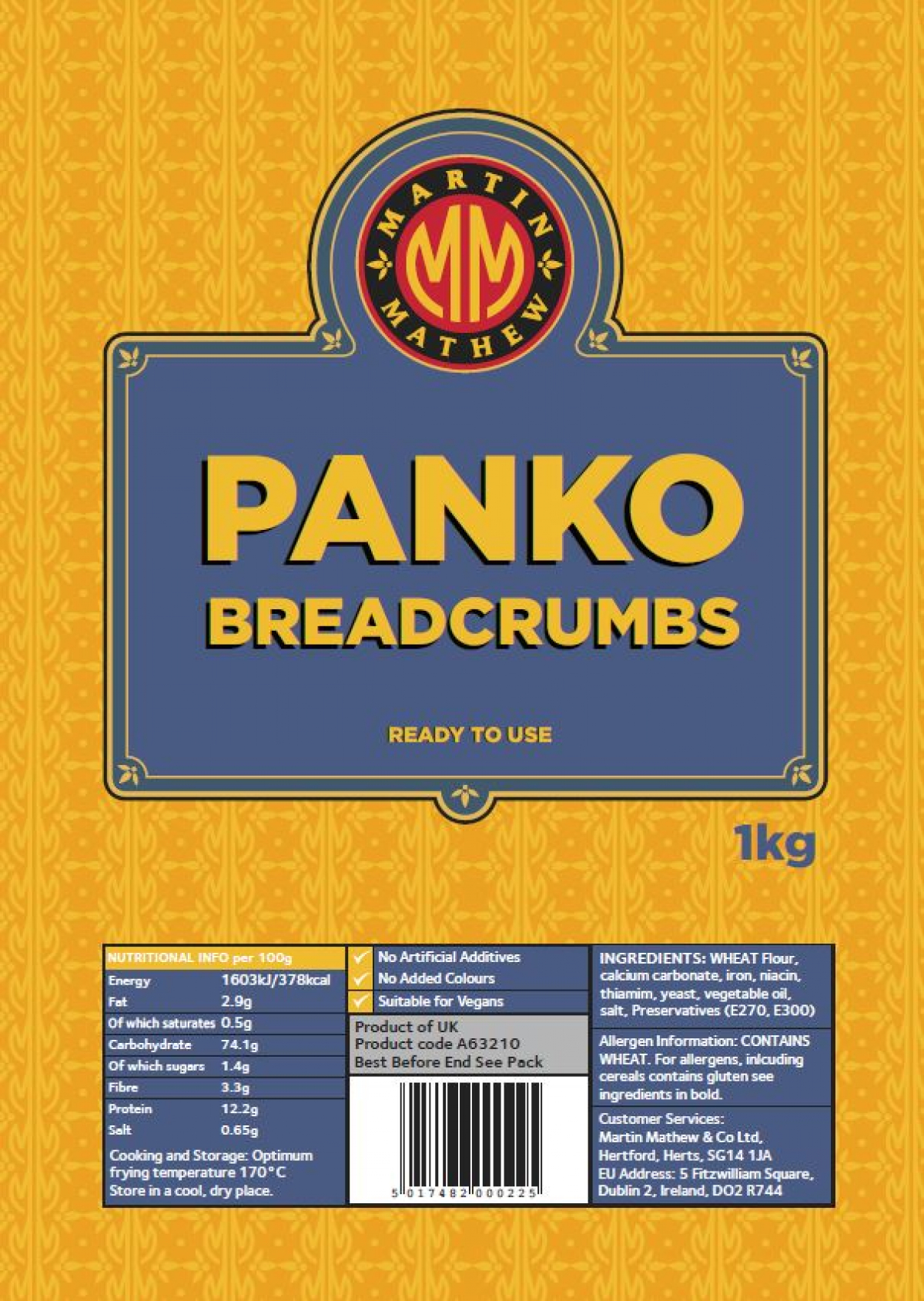 New MM Panko Breadcrumbs
