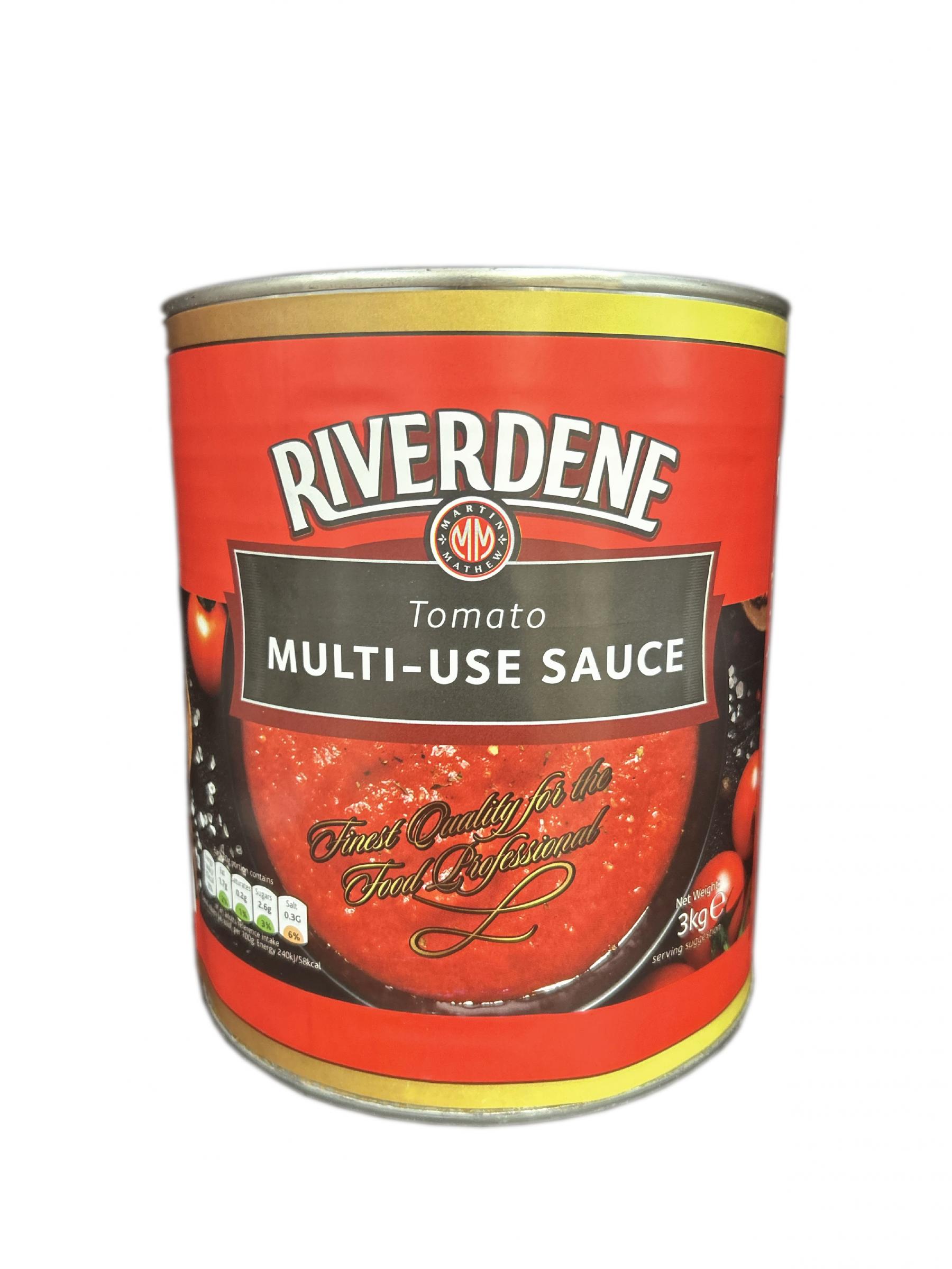 Riverdene Multi-Use Sauce Introducing our brand new Multi-Use Tomato Sauce